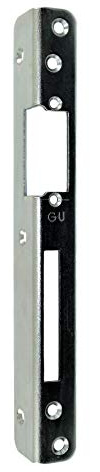 GU BKS Secury Sicherheits Haustür Schließblech 250x30x25x3mm vorgerichtet für e-öffner Rechts