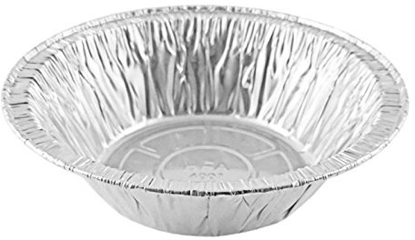 Handi-Foil 5 3/4 12 oz. Aluminum Foil Meat Pot Pie Disposable Pan - (Pack of 125)