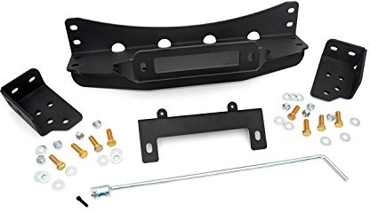Rough Country Hidden Bumper Winch Plate for 2007-2013 Chevy/GMC 1500-1080