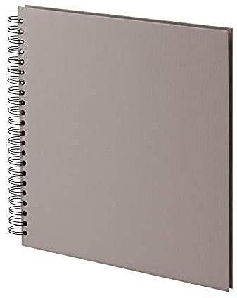 Rössler - S.O.H.O. Fotoalbum 290x290 mm Schwarze Seiten Taupe | Fotobuch zum Einkleben und Gestalten von Erinnerungen, Reisen und besonderen Momenten