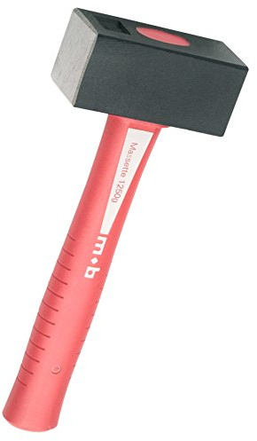 MOB Outillage 0127120A01 Massette carrée 1,25 kg NT Rouge