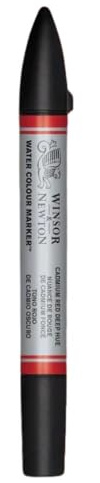Winsor & Newton ProMarker Watercolor Marker, Cadmium Red Deep Hue