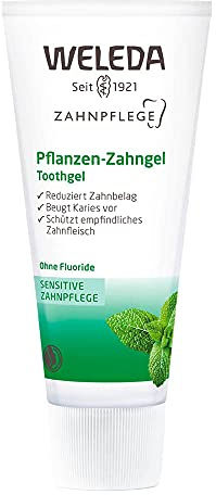 WELEDA Pflanzen-Gel-Zahnpasta, 75 ml, 6 Stück