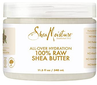 SheaMoisture All-Over Hydration for Ultra-Healing for Dry Skin 100% Raw Shea Butter 11.5 oz