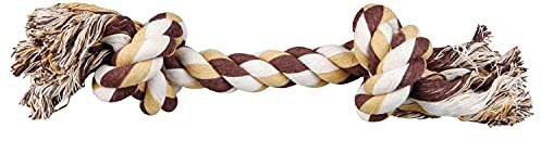 TRIXIE Denta Fun Reine Baumwolle Spielseil für Hunde, 40 cm