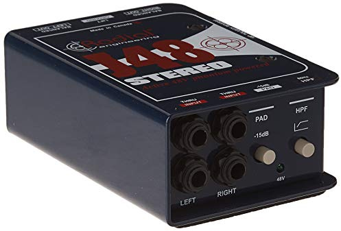 Radial J48 Stereo Premium Active DI - DI Box