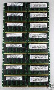 IBM 30R5147 IBM - Tarjeta de Memoria RAM (8 GB, 2 unidades de 4 GB) PC2-3200 CL3 ECC DDR2 SDRAM RDIMM/32 GB-8X-4GB-DDR2-PC2-3200R-IBM-41Y2857-HYMP151R72CP4-E3-30R5147