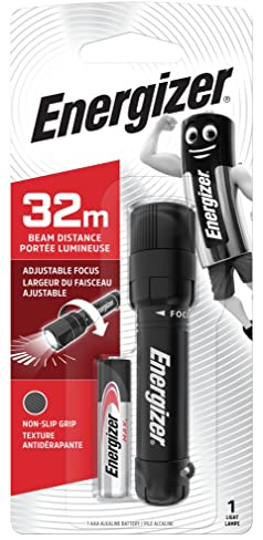 Energizer LED Taschenlampe, X-Focus, Extrem Hell für Haushalt, Outdoor und Notfall, Batterie Enthalten