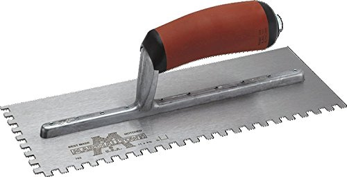 Flooring & Tiling Notched Trowel 1/4 X 1/2 X 1/4 U