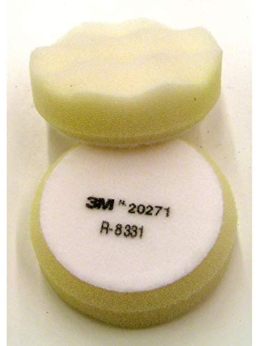 3M Finesse-it Polierpad 20271, 9 cm, offenzelliger Schaumstoff, 10 Stück pro Innenseite