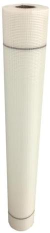 Lightweight White Plaster mesh and fibreglass mesh for Smoothness - 50-metre roll