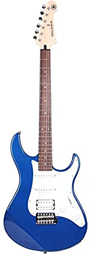 Yamaha Pacifica 012 BM E-Gitarre blau metallic – Hochwertige Elektrogitarre für Einsteiger in elegantem Design – 4/4 Gitarre aus Holz