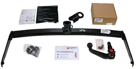 Westfalia Abnehmbare Anhängerkupplung für Passat Variant/Limousine (B6) (BJ 08/2005-10/2011) & CC B6 (BJ 05/2008-01/2012) – Im Set mit 13-poligem fahrzeugspezifischem Elektrosatz