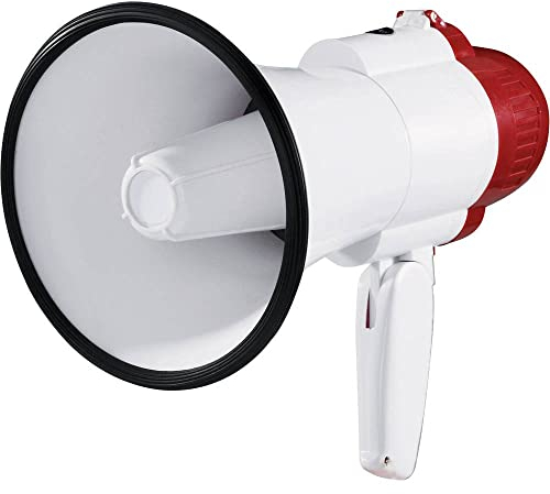 SpeaKa Professional XB-7S Megaphon integrierte Sounds, mit Haltegurt