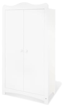 Pinolino 140023 Kleiderschrank 'Florentina', weiß
