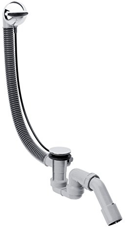 hansgrohe Flexaplus Set Complet de vidage pour baignoire, chromé, 58143000