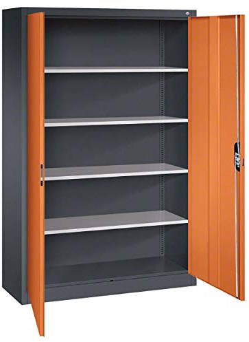 Universalschrank mit Türen Metallschrank Aufbewahrungsschrank 195x120x40 cm