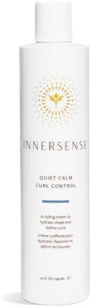 INNERSENSE Organic Beauty - Natural Quiet Calm Curl Control | Non-Toxic, Cruelty-Free, Clean Haircare (Full Size, 10 fl oz | 295 ml)