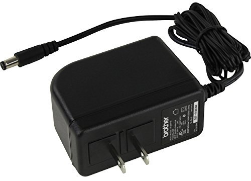 Brother AD-E001UK AC Adapter, UK 3-Pin Electical Plug & Power Supply Cable, Brother Genuine Accessory