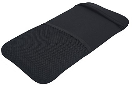 Case Wonder Black Color Soft New Neoprene Carrying Case Portable Protection Sleeve Cover Pouch Bags for the Logitech Bluetooth Easy-Switch K811 / Bluetooth Illuminated K810 / Logitech K380 Multi-Device Wireless Bluetooth Keyboard / Apple Wireless Bluetooth Keyboard MC184LL/B MC184CH and MLA22LL/A and Almost 12 inch Wireless Keyboard (Black)
