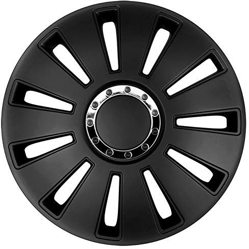 AutoStyle 4er Set Radzierblenden Silverstone Pro 15-Zoll Schwarz