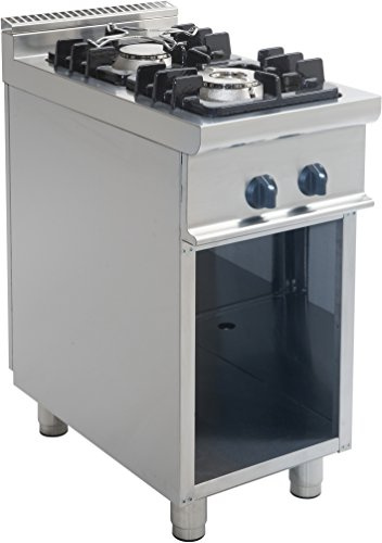 Cuisinière 2 feux gaz sur meuble E7/KUPG2BA - SARO