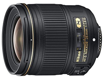 Nikon AF-S Nikkor 28 mm f/1.8G – Appareil Photo (Large, SLR, 11/9, 0,22 x, Noir)