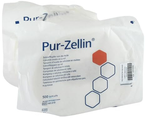 PUR-ZELLIN 4x5 cm unsteril Rolle zu 500 St. 2X500 St