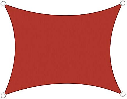 Green Bay Sun Shade Sail Garden Patio Yard Party Sunscreen Awning Canopy 98% UV Block Rectangle Terracotta 5x4m