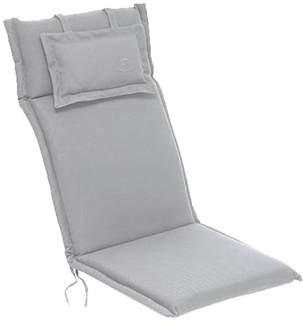 ROG garden-line AU93: Auflage FÜR HOCHLEHNER 119 x 46 cm - Taupe (GRAU)