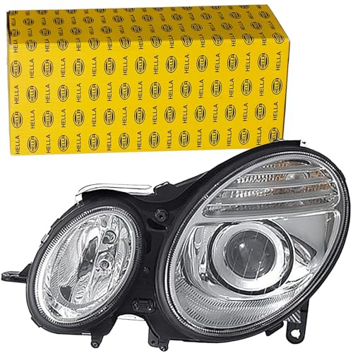 HELLA 1LL 009 260-091 Scheinwerfer - Mercedes-Benz E-Klasse (W211) - ECE | 1LL 009 260-091 Kompatibel mit E-Klasse (W211),E-Klasse Pritsche/fahrgestell (VF211),E-Klasse T-Model (S211)