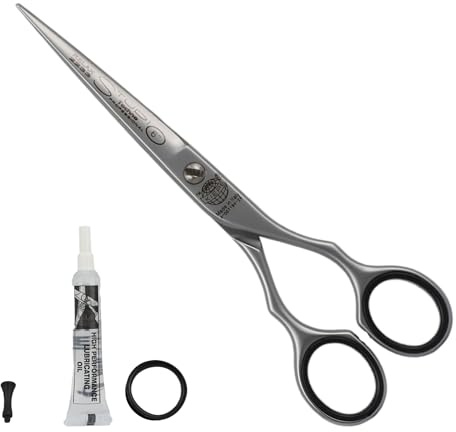 Kiepe 2233 Studio Techno Relax professionelle Haarschere 6 Zoll, ergonomische Schneideschere aus Edelstahl für gleichmäßige Ergebnisse und kontrolliertes Arbeiten, Made in Italy