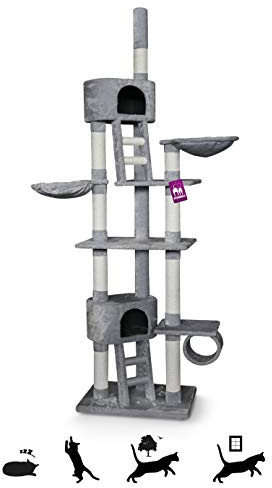 Petrebels Kratzbaum Cheap Bastards Miami 245 hellgrau