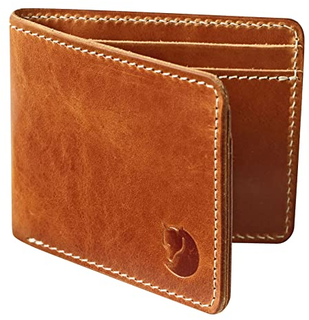 Fjällräven Övik Wallet, Leather Cognac