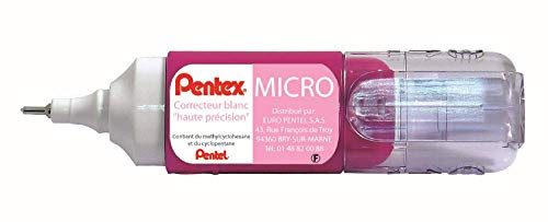 Pentel zl33p-wf – Juego de 12 Mini correctores líquidos 4,2 ml