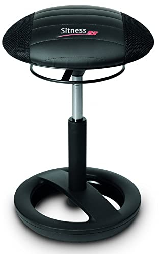 TOPSTAR | Hocker SITNESS RS BOB | Sitz-Ø 385 mm | schwarz/schwarz