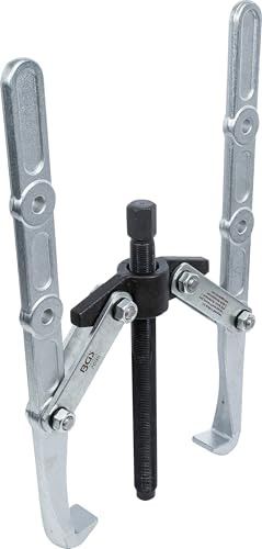 BGS 7695 | Außen-/Innenabzieher, 2-armig | 225-310 mm | Spindellänge 280 mm | Spanntiefe 400 mm | Hakenfußtiefe 25 mm | Hakenlänge 48,5 mm | geschmiedet | Kugelspitze