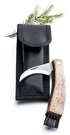 Sagaform 0000250, Coltello per Funghi con Custodia