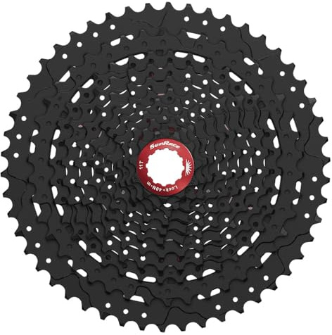 SunRace Disabled - Do not use Cassette Sun Race MX8 Compatible Shimano 11v Negro Medidas: 11-46 Dientes