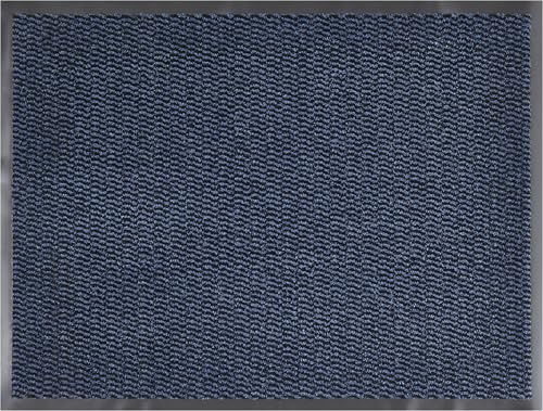 andiamo Fußmatte Easy - Schmutzfangmatte, Türmatte & Fussmatte für den Eingangsbereich - Läufer Flur nimmt Schmutz effektiv auf - 90 x 150 cm in Blau