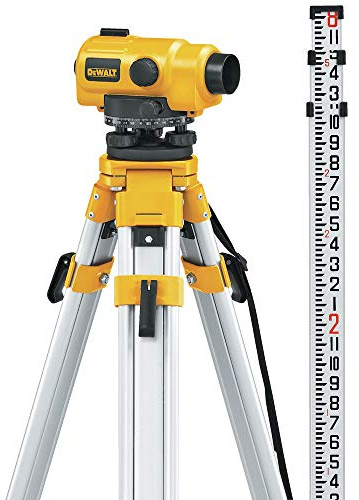 DeWALT Dw096pk 26 x kit Niveau optique automatique avec trépied, tige, et Housse de transport