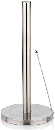 kela 16920 Küchenrollenhalter, 33,5 cm Höhe, Edelstahl, Matt, Rollo