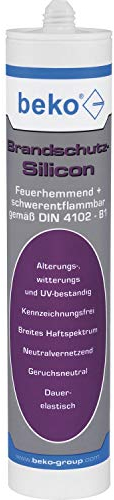 beko Brandschutz-Silicon 310 ml grau 228 03