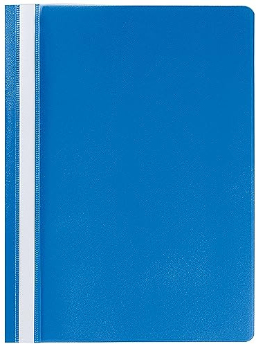 Q-Connect A4 Project Folder - Blue, Pack of 25