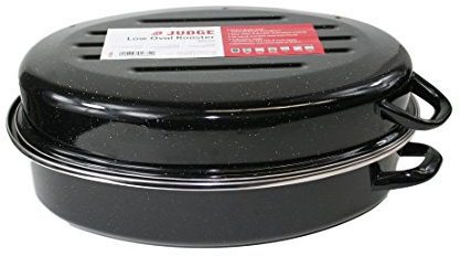 Judge Induction Granite 36cm Low Oval Roaster