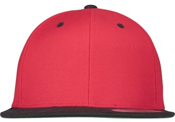 Flexfit Unisex Mesh Trucker Mütze, Red/Black,S/M