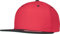 Flexfit Unisex Classic Snapback 2-Tone Cap Kappe, Red/Black, One Size