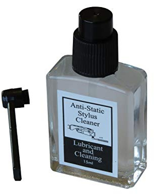 Anti-Static Phono Cartridge Stylus Cleaner Brush and Lubricant Preservative