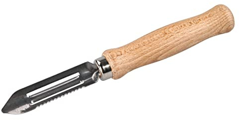 FACKELMANN 41944 Sparschäler, Edelstahl, Mehrfarbig, 6 x 27.1 x 6.9 cm
