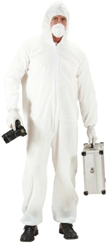 W WIDMANN MILANO Party Fashion - Disfraz investigador forense pruebas | Disfraz de técnico forense: ideal para Carnaval, fiestas temáticas y eventos de misterio
